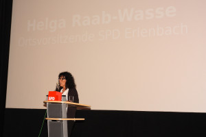 Erlenbachs SPD-Ortsvorsitzende Helga Raab-Wasse